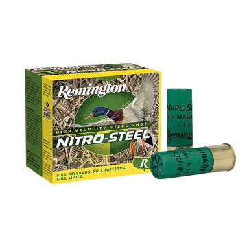Remington Ammunition Nitro-Steel High Velocity 12 Gauge 3" 1-3/8 oz #2 Shot - Box or Case