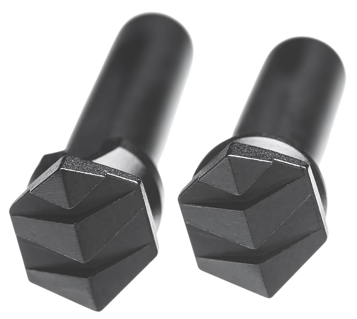 Tyrant CNC Enhanced Takedown Pins AR-15 Black Aluminum