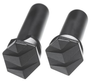 Tyrant CNC Enhanced Takedown Pins AR-15 Black Aluminum