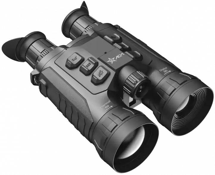 AGM Global Vision ObservIR LRF 60-1280 Thermal & Digital Day/Night Binocular 2.5x-28x 60mm Black
