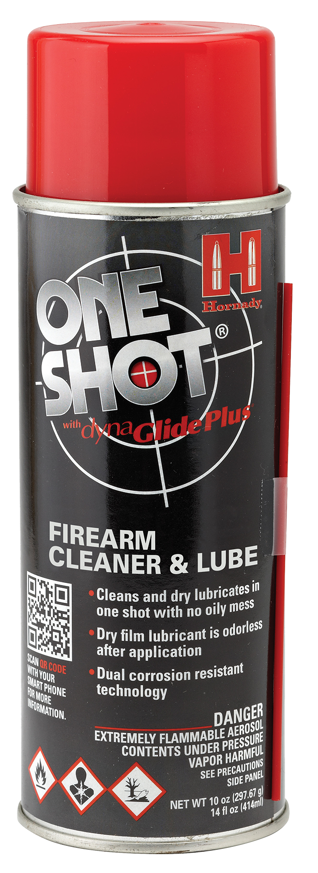 Hornady One Shot Gun Cleaner & Lube 10 oz Aerosol DynaGlide Plus