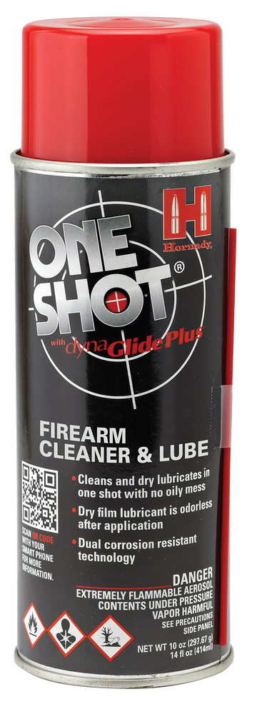 Hornady One Shot Gun Cleaner & Lube 10 oz Aerosol DynaGlide Plus
