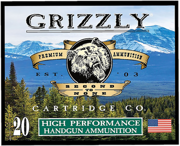 Grizzly Ammo GC38SP9 38 Special 148gr FMJ Flat Point 20rd - Box or Case