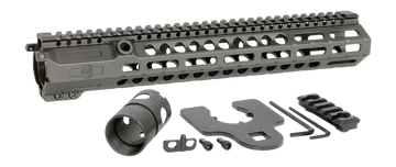 Midwest Industries Combat Rail HD 308 Low 13.5" M-LOK Free-Float Handguard - Black