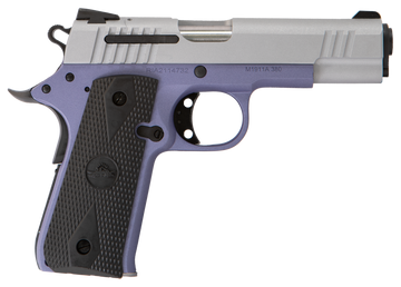 Citadel M1911 Baby Compact 380 ACP 3.75" 7+1 SAO Pistol - Crushed Orchard Cerakote / Silver