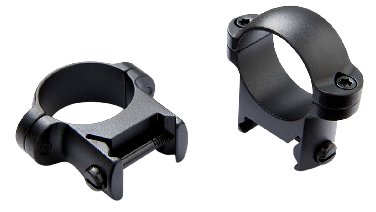 Burris Zee Rings 1\" Medium Weaver Gloss Black Steel