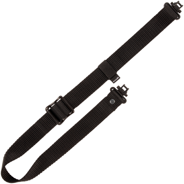 Allen 8451 Slide-N-Lock Black Nylon Adjustable Rifle Sling 1.25" 24"-40" w/ QD Swivels
