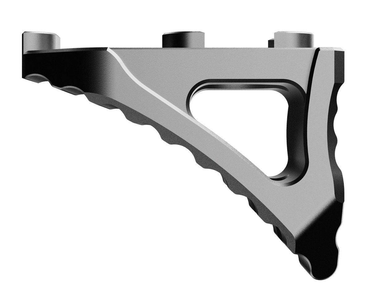 Rise Armament RA-030 Micro Hand Stop Skeletonized Graphite Aluminum for M-LOK Handguard