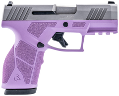 Taurus GX2 9mm Luger 13+1 3.37" Striker-Fired Pistol - Light Purple / Stainless