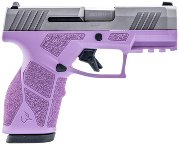 Taurus GX2 9mm Luger 13+1 3.37" Striker-Fired Pistol - Light Purple / Stainless