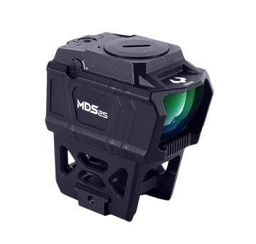 Viridian MDS25 1x 29mm 3 MOA Green Dot Reflex Sight - T2 Mount - Black Anodized