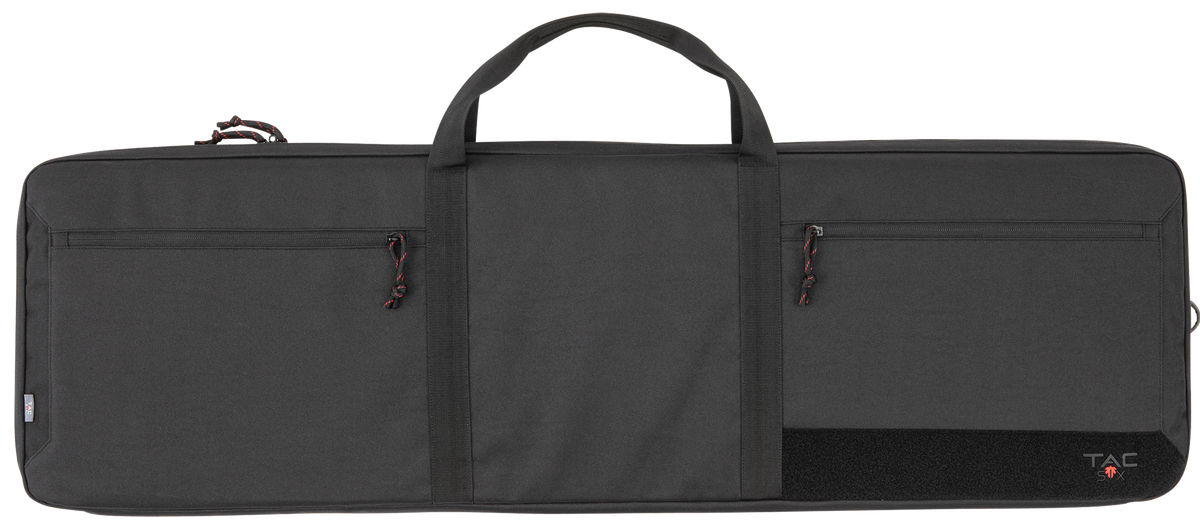 Tac Six Division 42" Tactical Rifle Case Black 600D Polyester Lockable