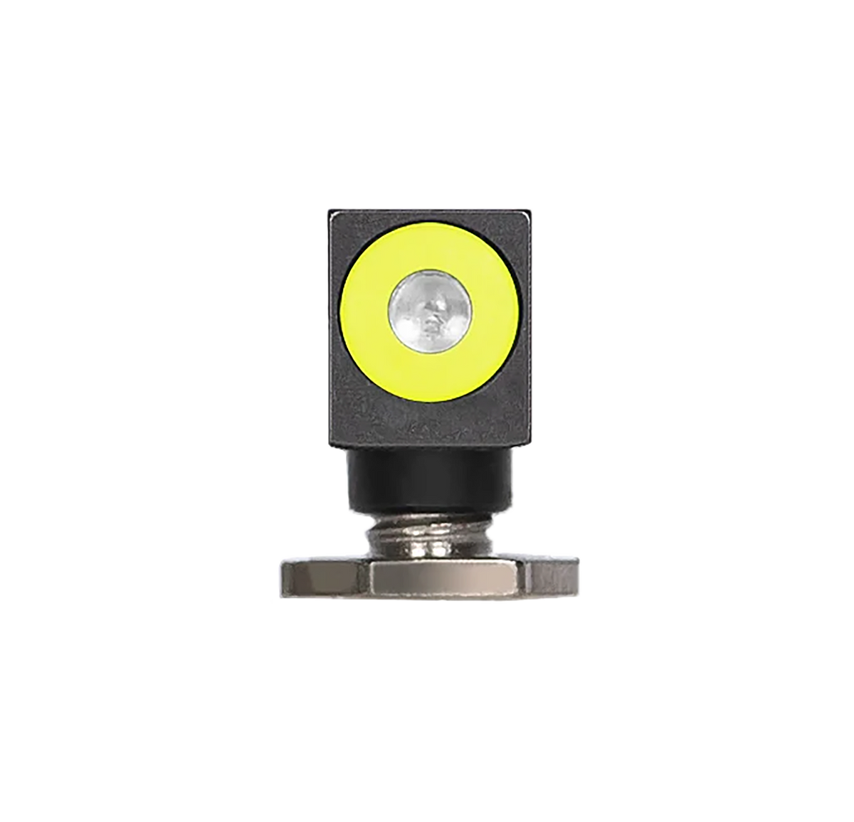 Night Fision GLK000001YGX Perfect Dot Tritium Front Sight for Glock 17/17L/19/22 - Green Tritium / Yellow Outline