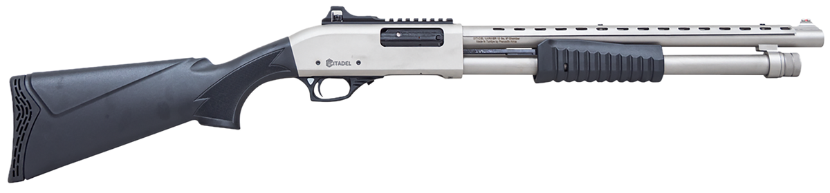 Citadel Mariner 12 Gauge 18.50" 4+1 3" Pump-Action Shotgun - Black Synthetic Stock