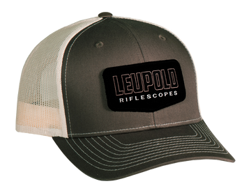 Leupold Riflescopes Dark Brown/Birch Trucker Hat - Cotton/Polyester Snapback