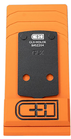 C&H Precision V4 MIL/LEO Adapter Optic Mount Plate - Fits Glock 43X/48 MOS - Holosun 407K/507K Footprint