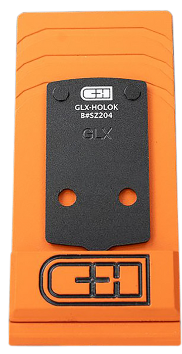 C&H Precision V4 MIL/LEO Adapter Optic Mount Plate - Fits Glock 43X/48 MOS - Holosun 407K/507K Footprint