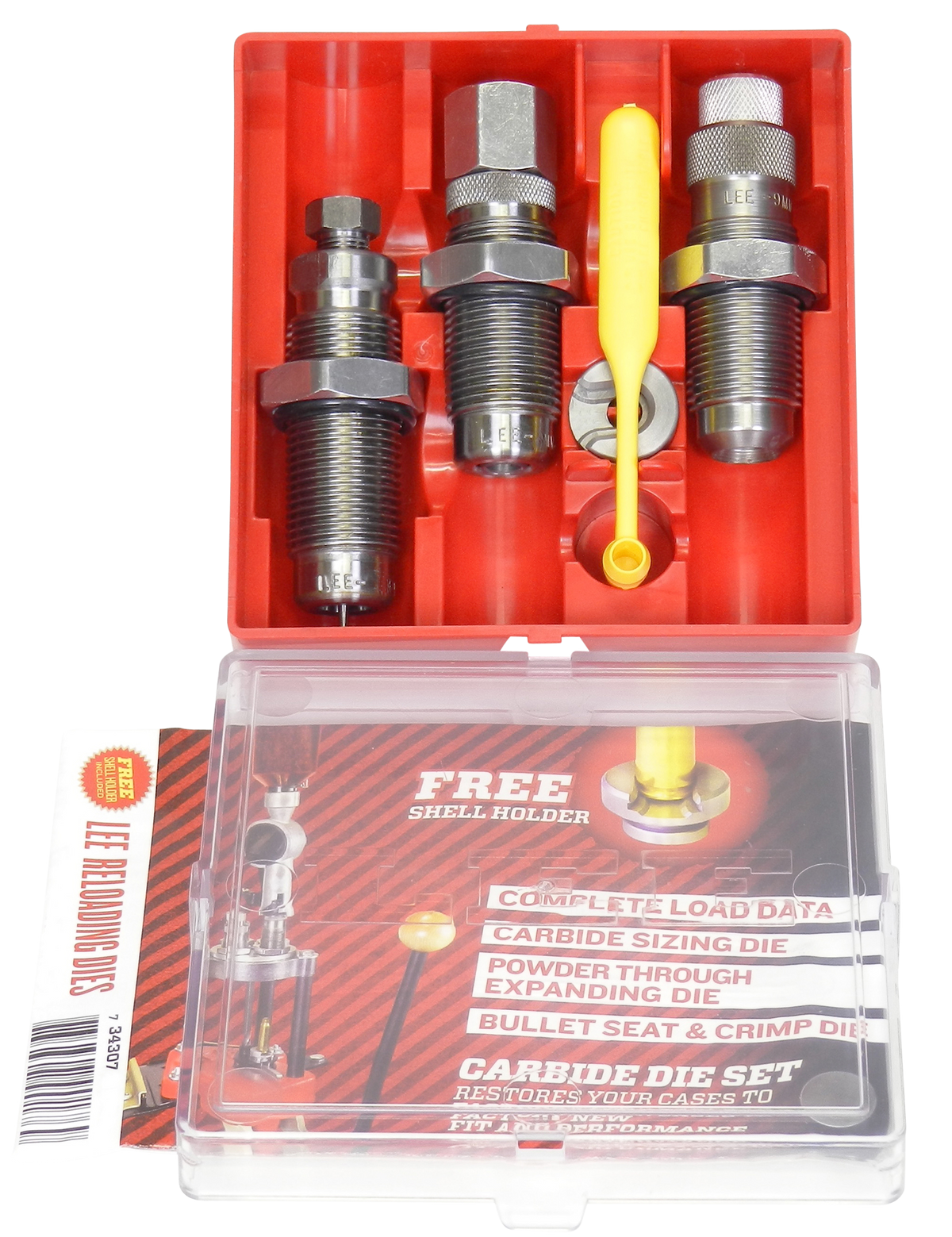 Lee Precision Carbide 3-Die Set 44 Special / 44 Magnum