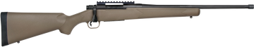 Mossberg Patriot Predator 400 Legend 20" 4+1 Bolt-Action Rifle - Matte Blued, FDE Synthetic Stock