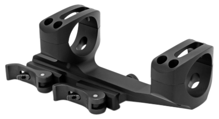 Warne QDXSKEL34TW Skeletonized Scope Mount/Ring Combo 34mm Tube Ultra High Quick Detach Black Anodized