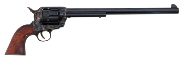 Traditions 1873 Buntline 45 LC 12" 6rd SAO Revolver - Color Case Hardened Frame