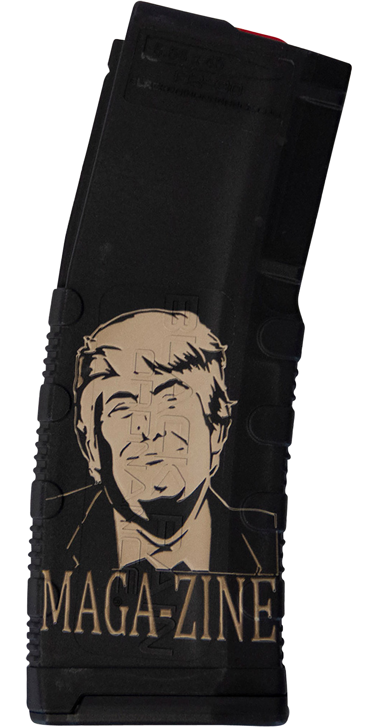Black Rain Ordnance MAG30 Trump MAGA-ZINE AR-15 Magazine 30rd .223 Rem/5.56 NATO Black Polymer