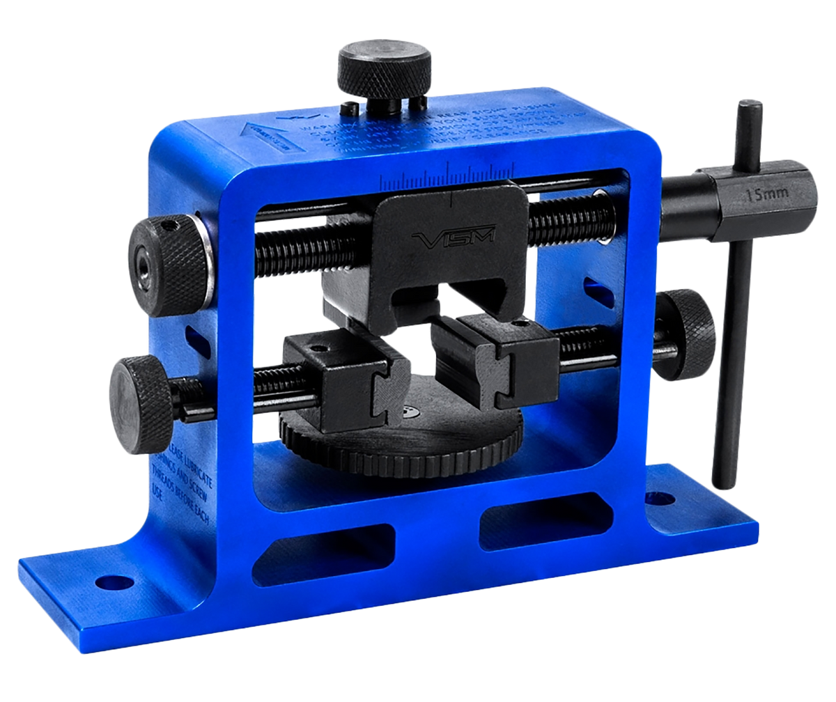 NcSTAR VTUPRS Universal Pistol Rear Sight Tool Blue Anodized Aluminum/Steel