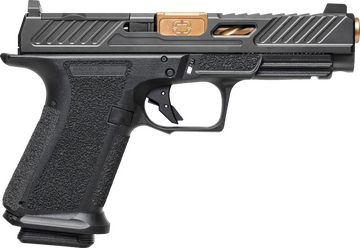 Shadow Systems MR920L Elite 9mm Luger 4.5" 15+1 Semi-Auto Pistol - Black/Bronze
