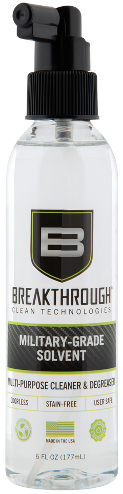 Breakthrough Clean Military-Grade Solvent 6 oz Spray Bottle