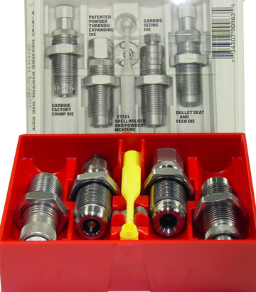 Lee Precision Deluxe 4-Die Set 9mm Luger Carbide