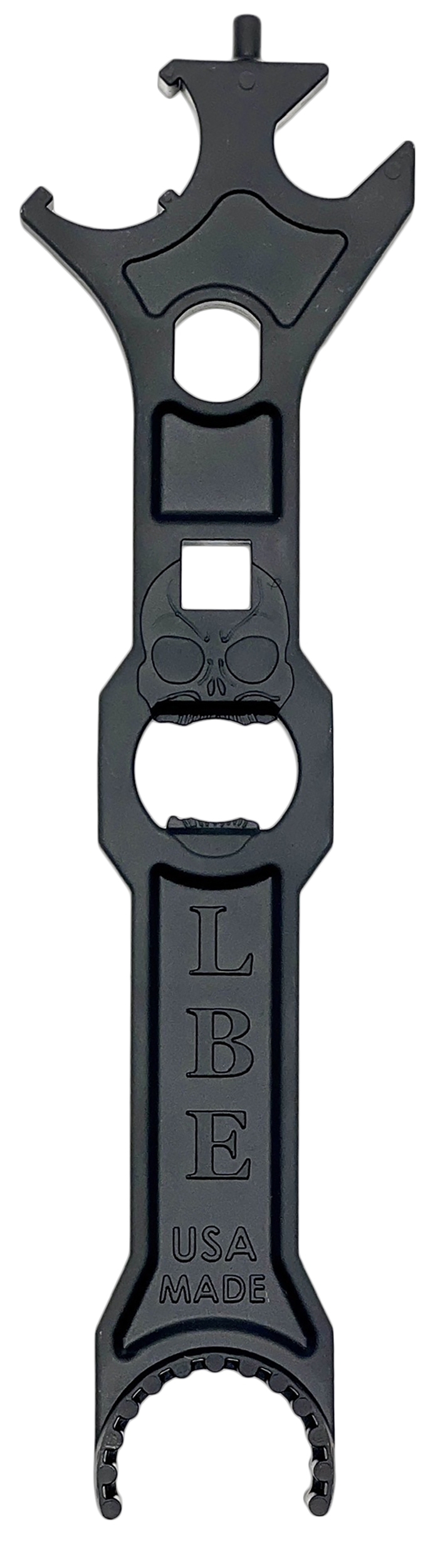 LBE Unlimited ARMTL AR-15 Armorers Tool Black 4140 Steel Multi-Function Wrench