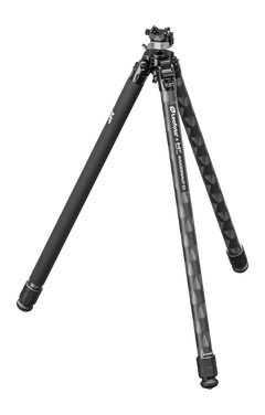 Leofoto USA Juggernaut S2 2-Section Carbon Fiber Tripod/Head Combo Black