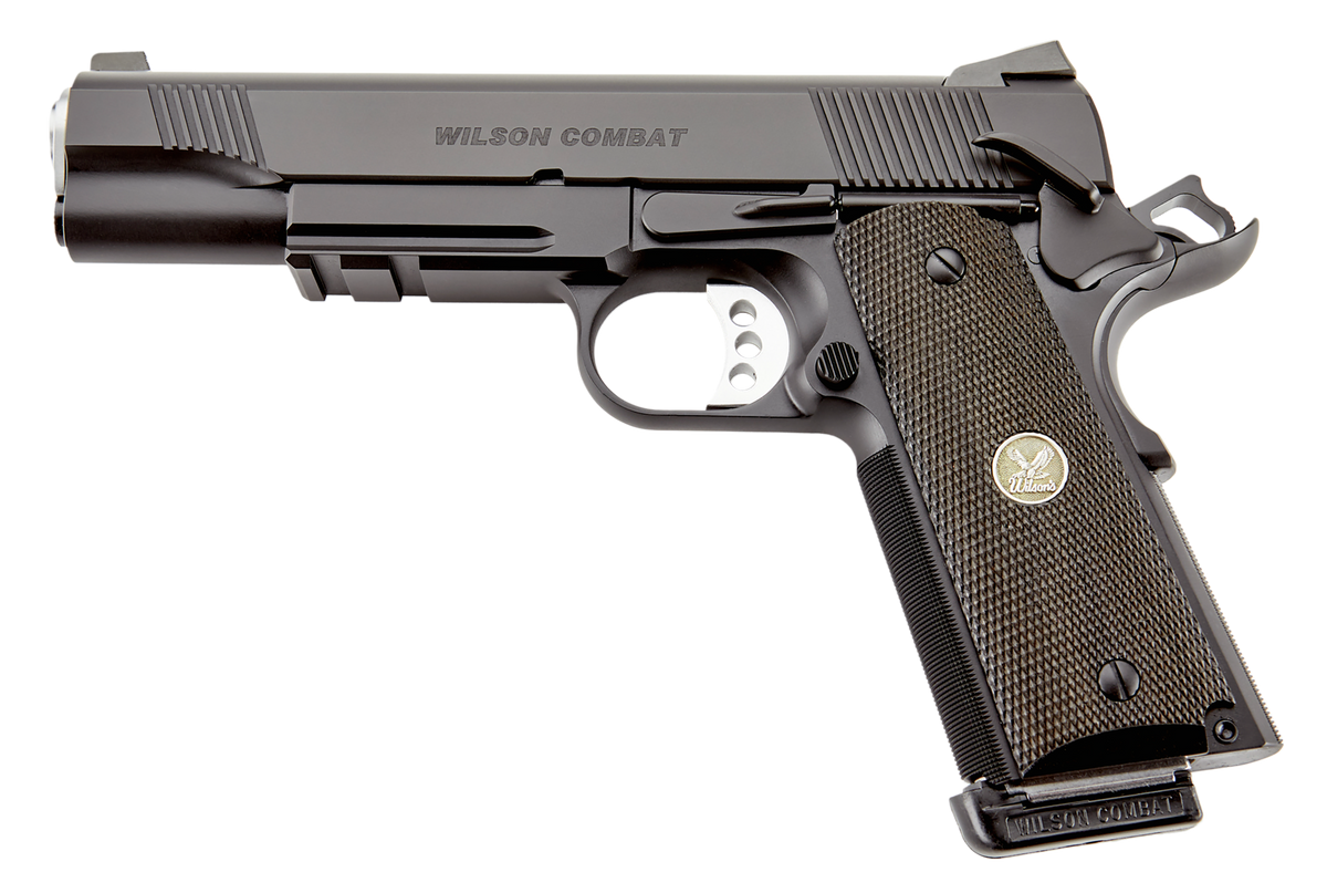 Wilson Combat CQB *CA Compliant 45 ACP 5" 8+1 Semi-Auto Pistol - Light Rail Full Size Frame