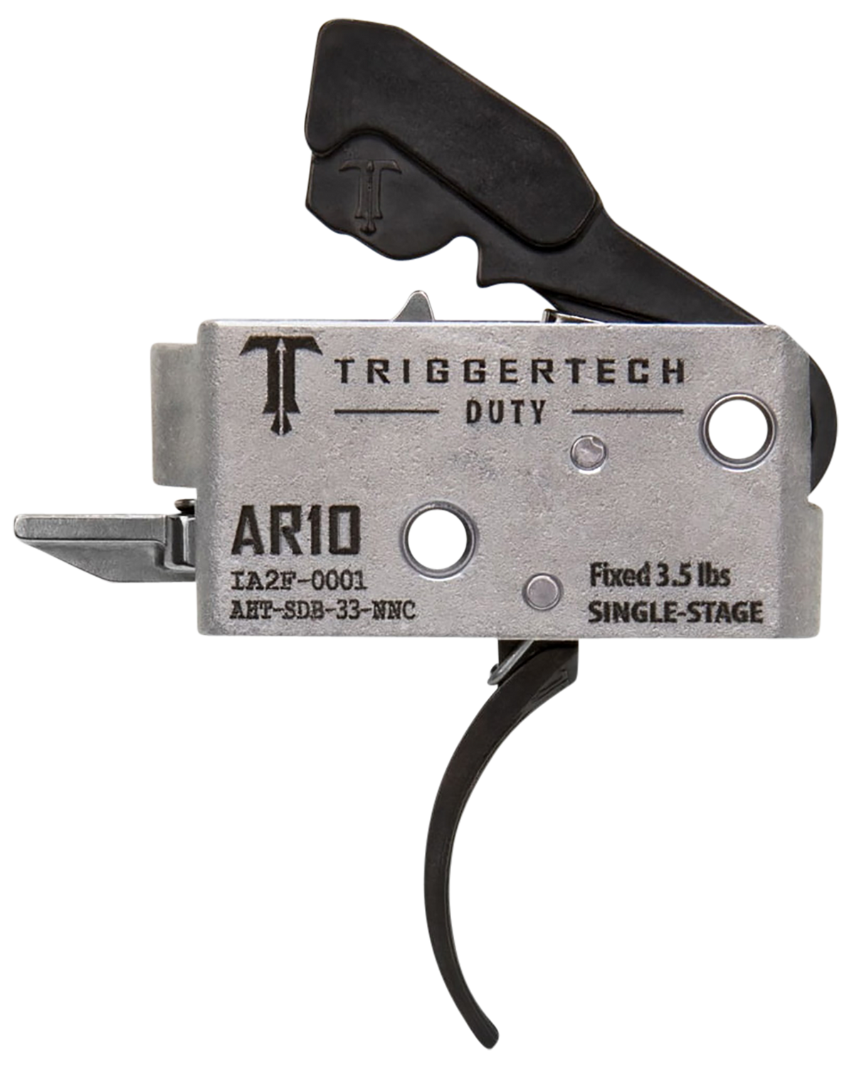 TriggerTech Duty AR-10 3.5 lb Curved Single-Stage Trigger