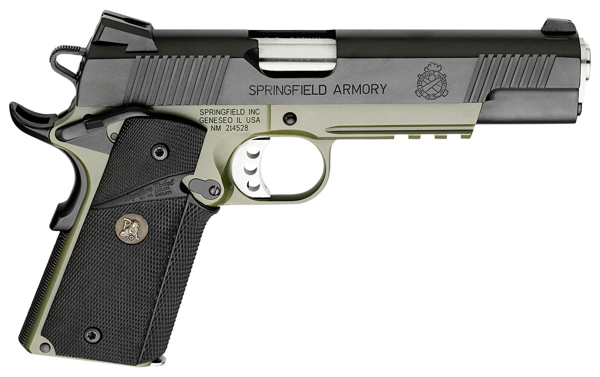 Springfield Armory 1911 Loaded Marine Corps Operator 45 ACP 5" 7+1 SAO Pistol - CA Compliant