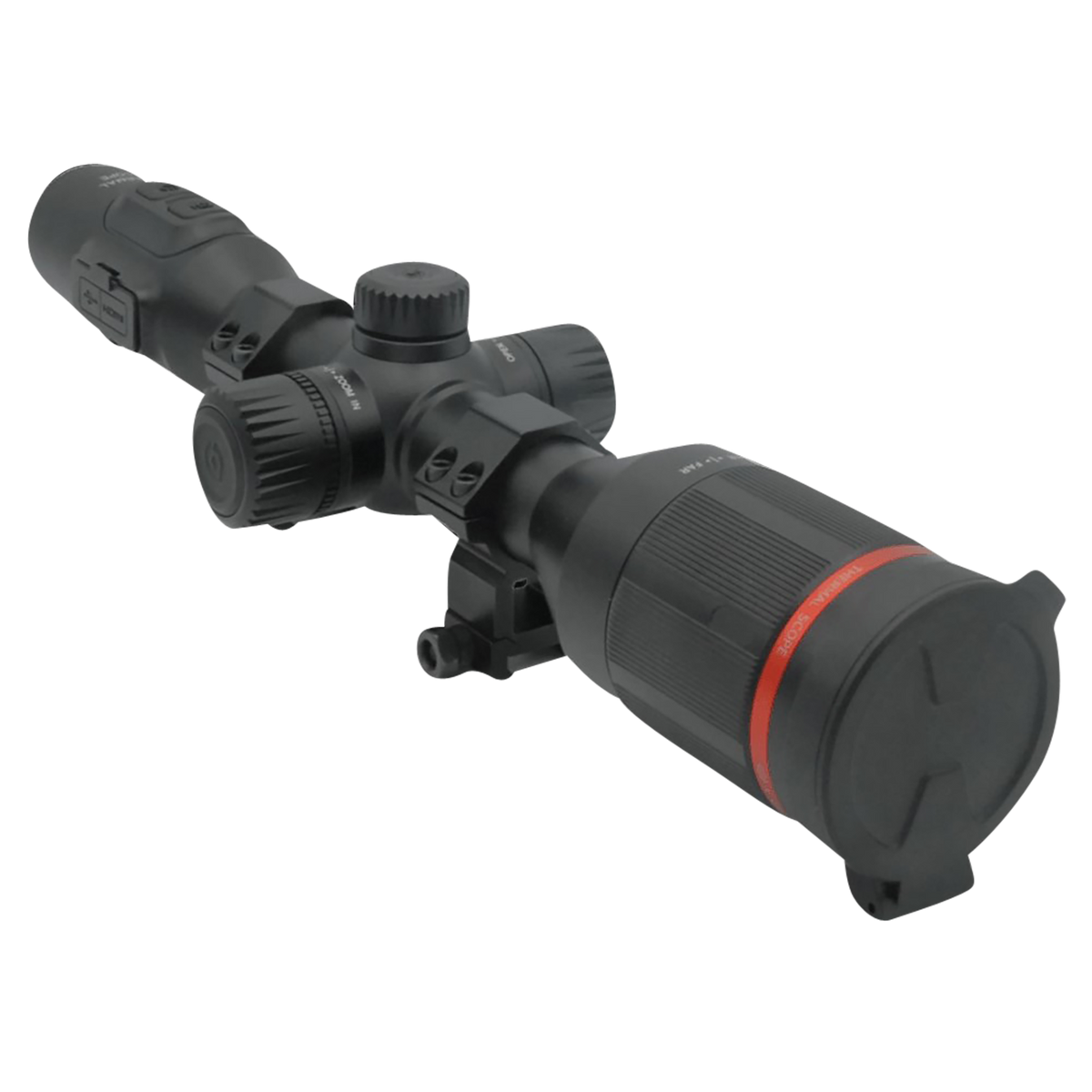 X-Vision TS300 2-16x35mm Thermal Scope 640x480 Multi-Reticle 3,100 Yd Detection - Black