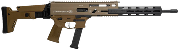 Grand Power Stribog SP9A3G Enhanced 9mm Luger 16" 30+1 Semi-Auto Rifle - Flat Dark Earth
