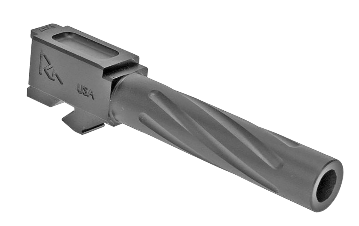 Rival Arms Precision V1 Match Grade Glock 17 Gen3-4 9mm Luger 4.49" Fluted PVD Stainless Steel Barrel
