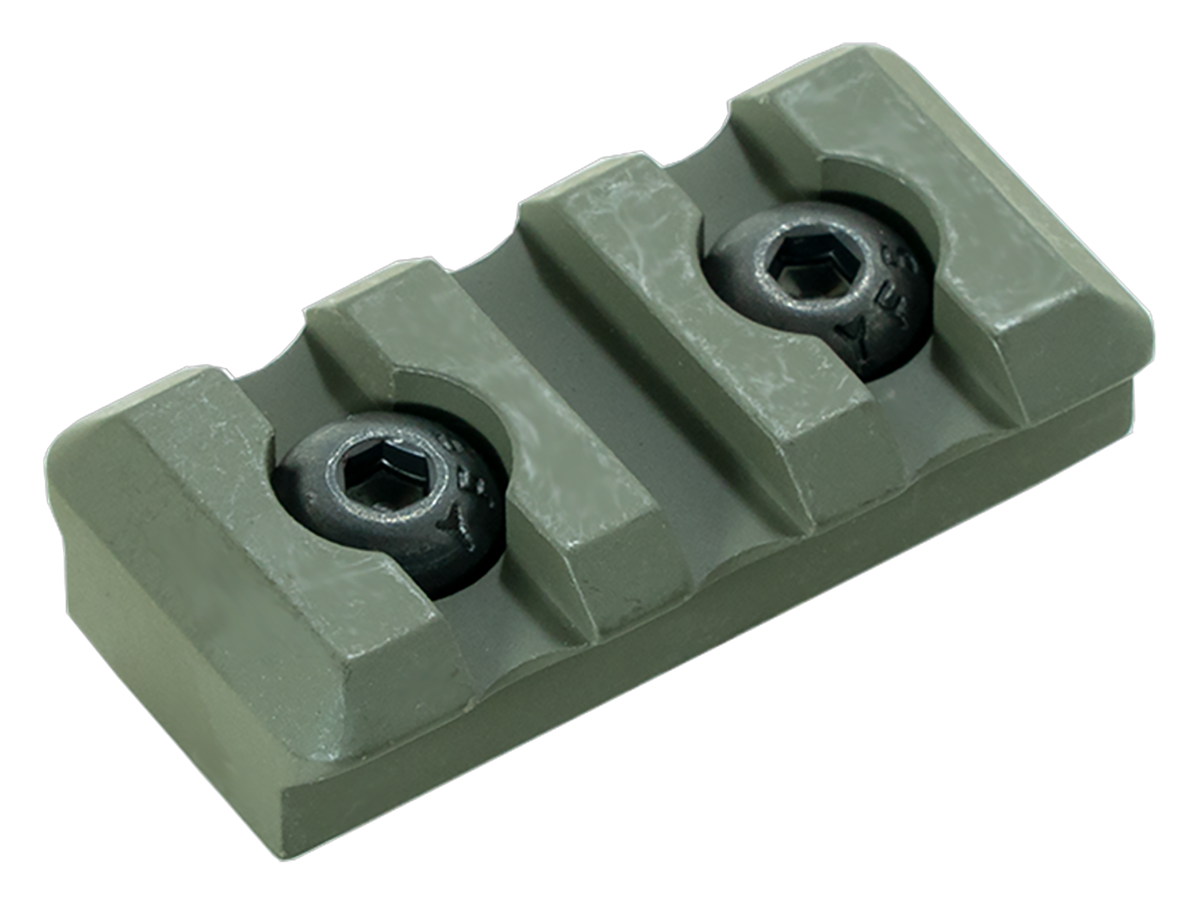 Timber Creek Outdoors M-LOK 3 Slot Picatinny Rail OD Green Aluminum AR-Platform