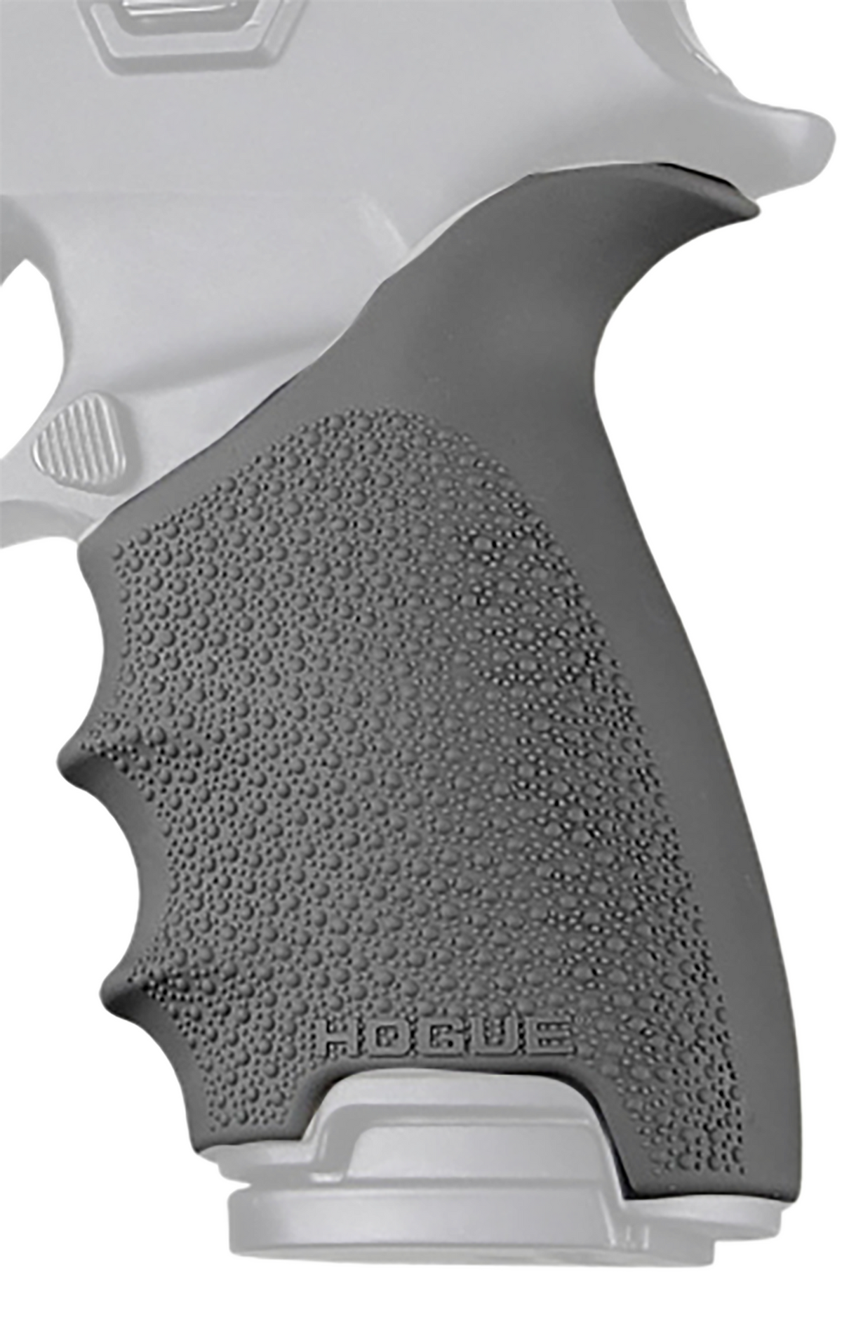 Hogue HandAll Beavertail Grip Sleeve Slate Gray Rubber - Sig Sauer P320 Full Size