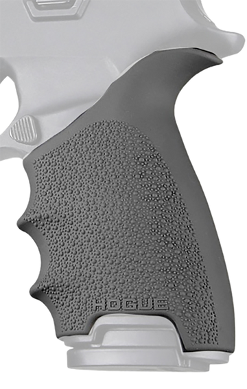 Hogue HandAll Beavertail Grip Sleeve Slate Gray Rubber - Sig Sauer P320 Full Size