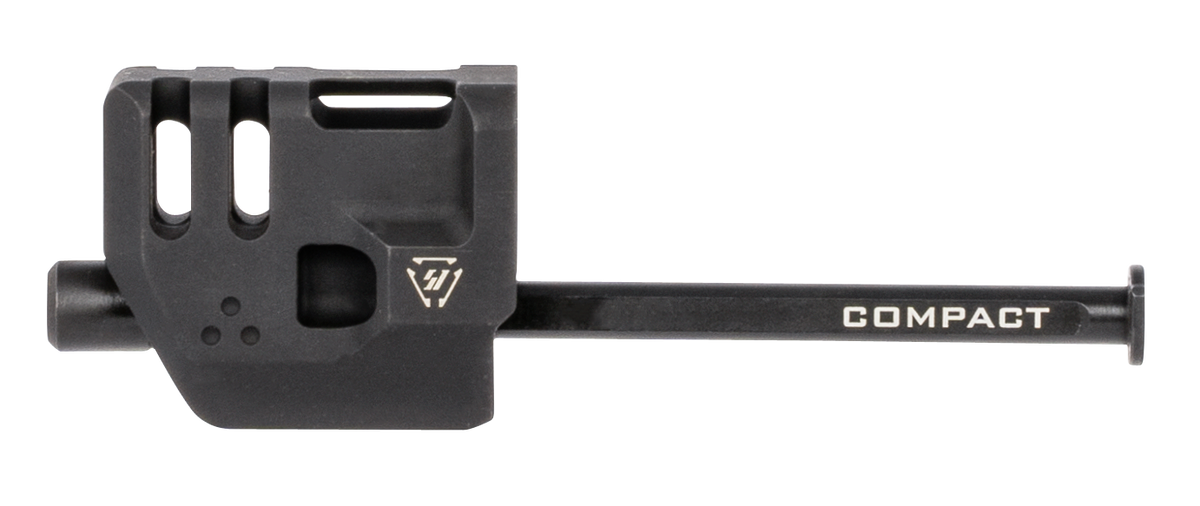 Strike Industries Mass Driver Compensator 9mm Luger 1.41" Glock 19 Gen4 Black Aluminum