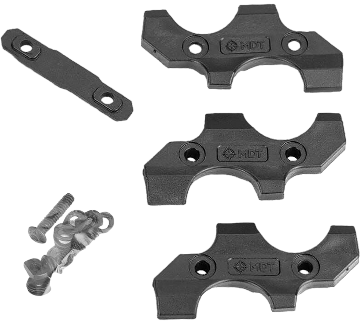 MDT Sporting Goods M-LOK Spare Round Holder Black Polymer - Multi-Caliber, Holds 2 Rounds