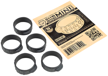 Strike Industries Bang Band Mini 34mm Black Rubber 5-Pack