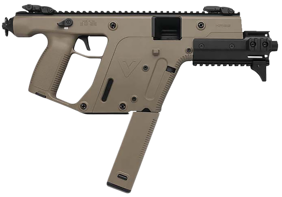 Kriss USA Vector SDP Enhanced G2 45 ACP 6.5" 30+1 Semi-Auto Pistol - FDE / MK5M Modular Rail