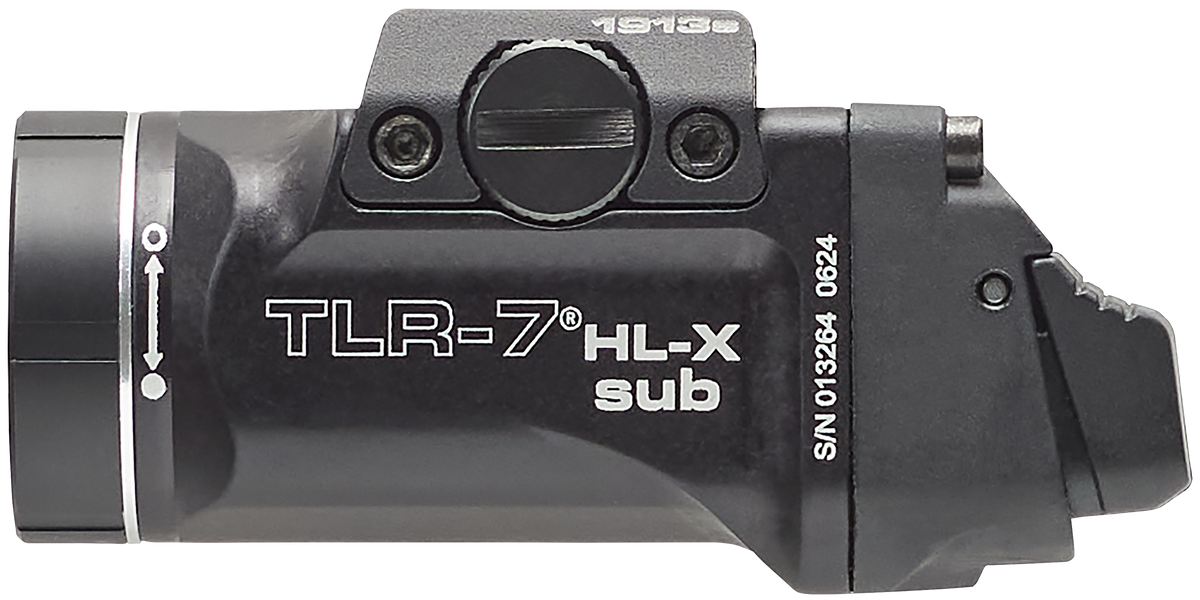Streamlight TLR-7 HL-X SUB USB 1000 Lumen 1913 Short Rail Weapon Light - Black