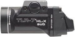 Streamlight TLR-7 HL-X SUB USB 1000 Lumen 1913 Short Rail Weapon Light - Black