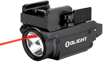 Olight Baldr RL Mini 600 Lumens Red Laser Black Aluminum Weapon Light