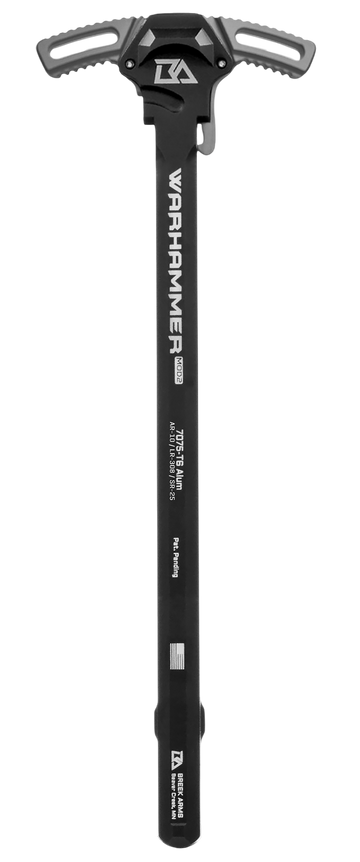 Breek Arms Warhammer Mod2 AR-10/LR-308 7075-T6 Aluminum Ambidextrous Charging Handle - Gray