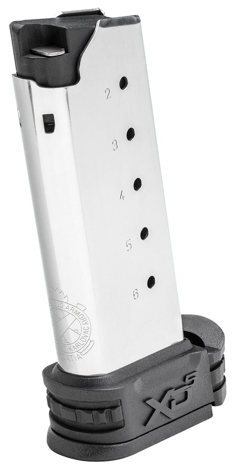 Springfield Armory XD-S 45 ACP 6 Rd Stainless Steel Detachable Magazine